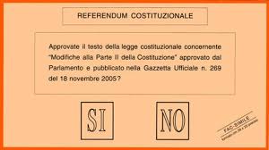 scheda referendum