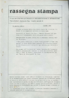 Rassegna N. 004 – Anno III, Giugno 1984