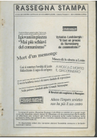 Rassegna N. 057 – Anno X, Luglio-Settembre 1991